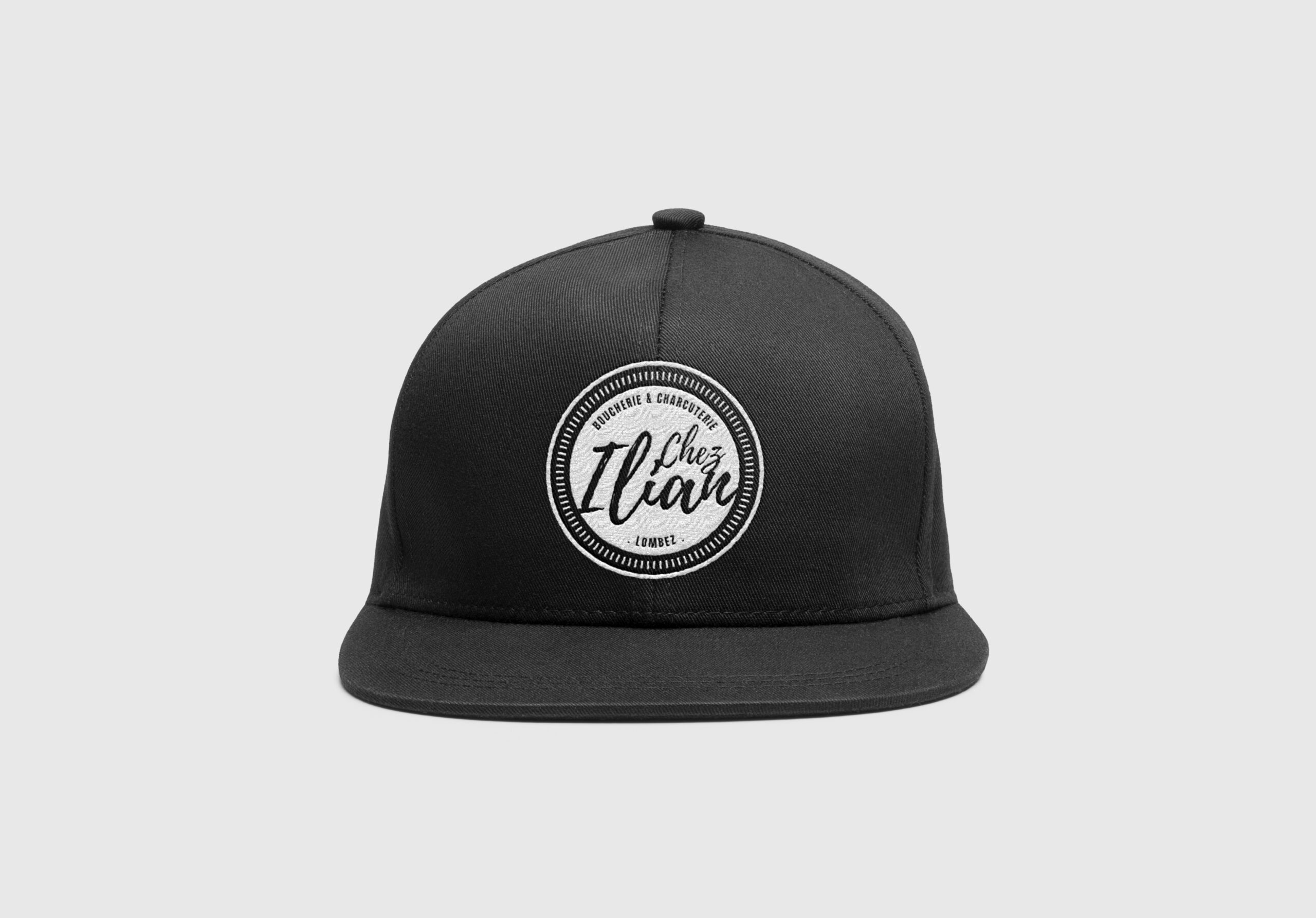 Mock up casquette broderie