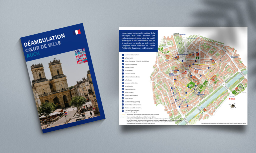 Depliant déambulation Auch