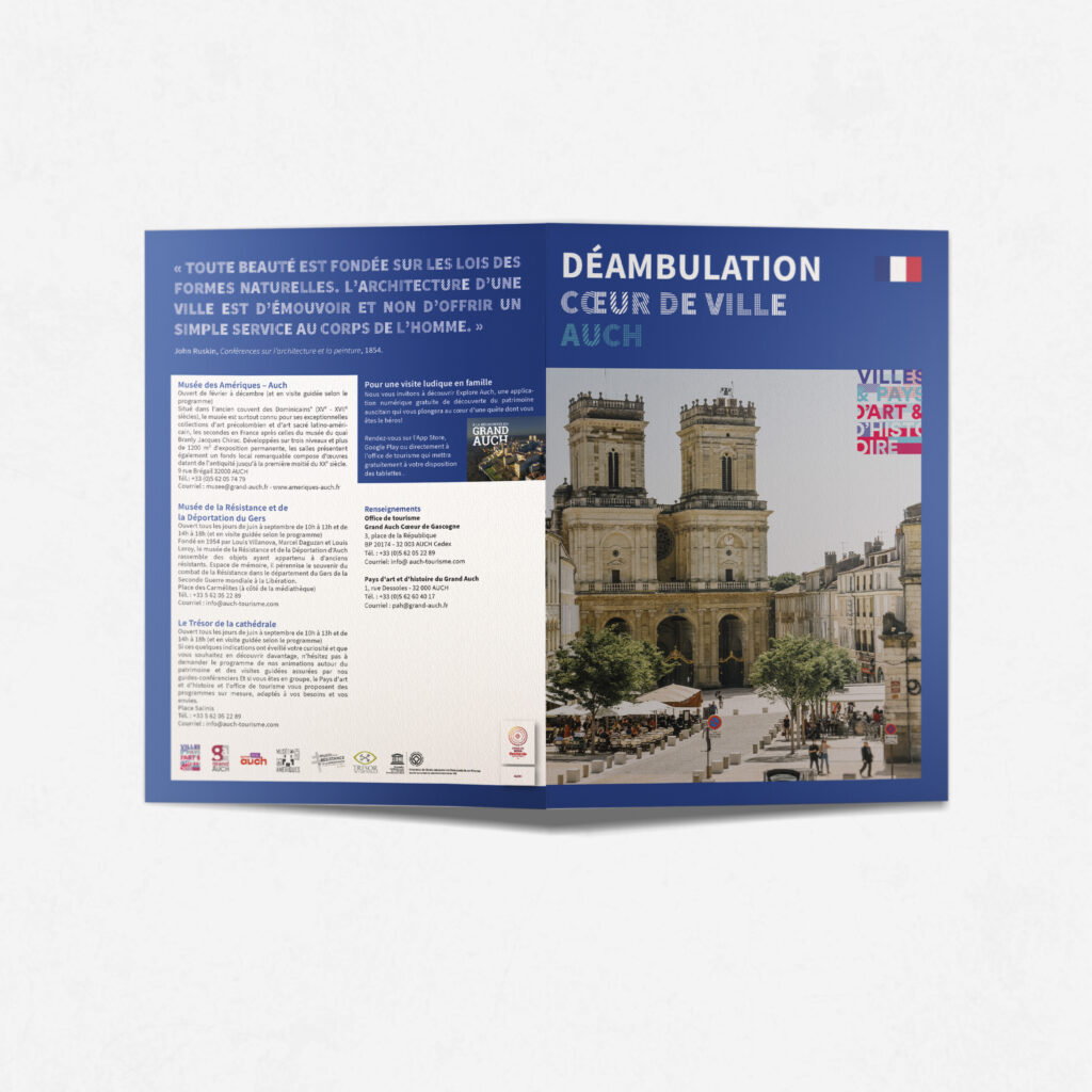 Dépliant déambulation recto